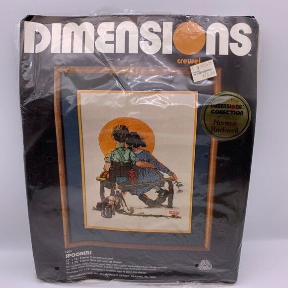 Dimensions Crewel Spooners 1201 opened - Picture 1 of 3